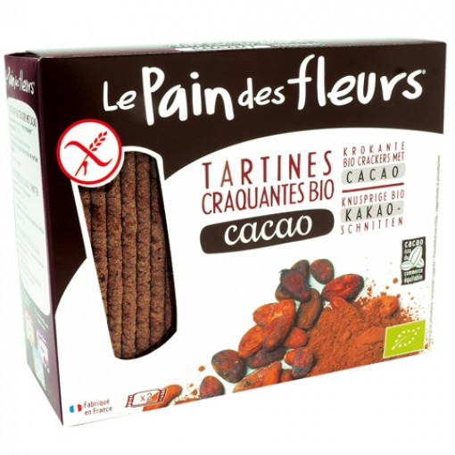 Cacao Crackers van Le Pain des Fleurs