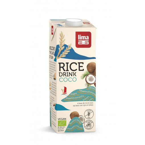 Rijstdrank Kokos van Lima