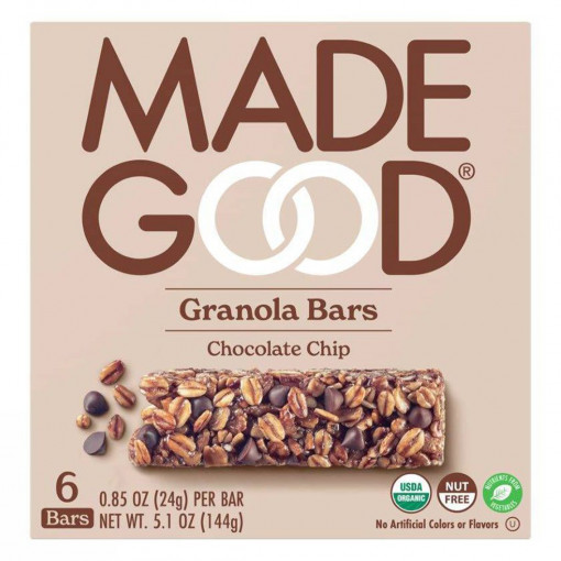 Granola Bars Chocolate Chip van Made Good