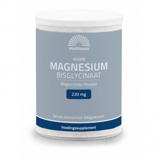 Magnesium Bisglycinaat Poeder 11.4% Elementair van Mattisson