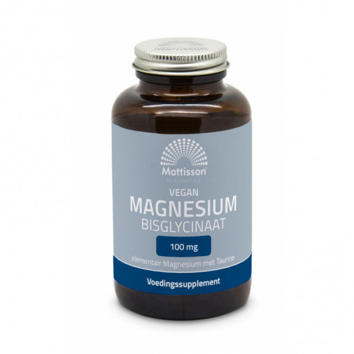 Magnesium Bisglycinaat 100 mg Taurine van Mattisson
