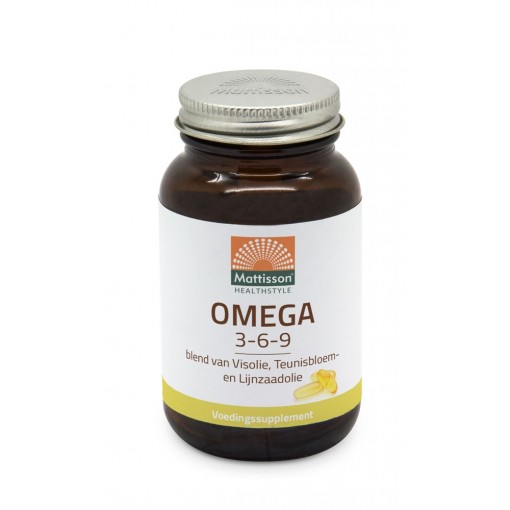 Omega 3-6-9 Vis Teunisbloem Lijnzaadolie van Mattisson