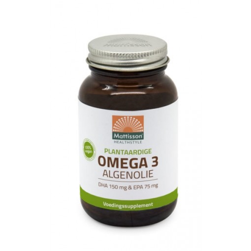 Omega 3 Algenolie 60 capsules van Mattisson