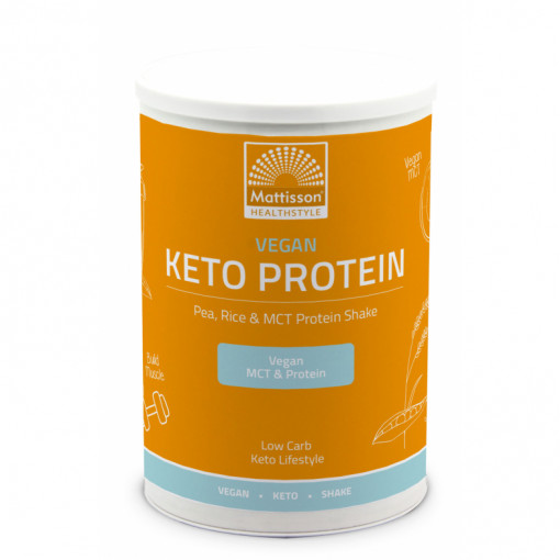 Vegan Keto Protein Shake - Pea, Rice & MCT van Mattisson