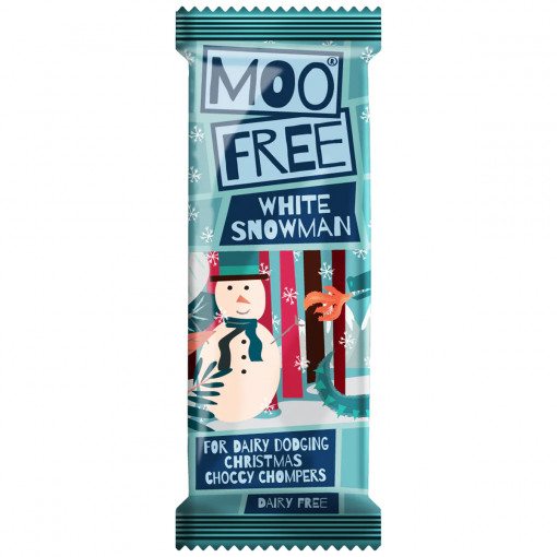 Witte Chocolade Sneeuwpop Lactosevrij  van Moo Free