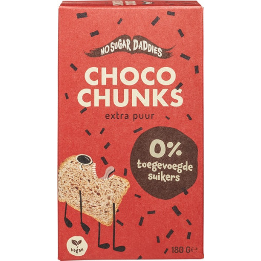 Choco Chunks Extra Puur van No Sugar Daddies