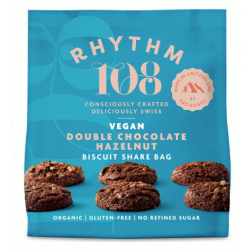 Double Choco Hazelnut Biscuits van Rhythm 108