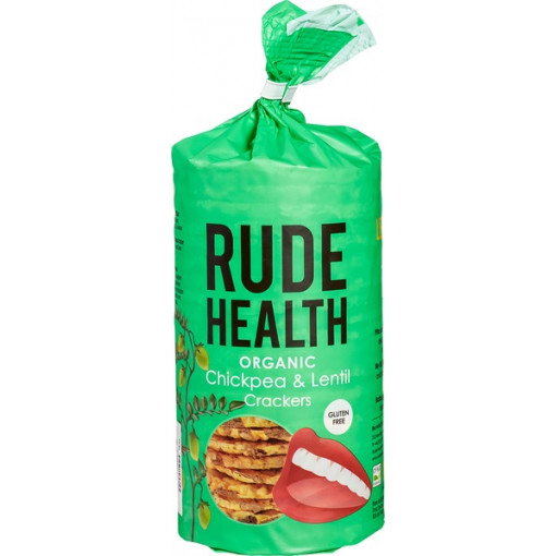 Kikkererwten & Linzen Crackers van Rude Health