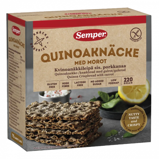 Knackebrod Quinoa van Semper