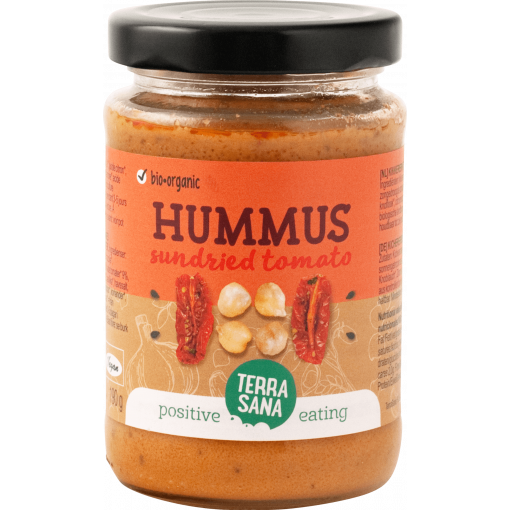 Hummus Sundried Tomato van Terrasana