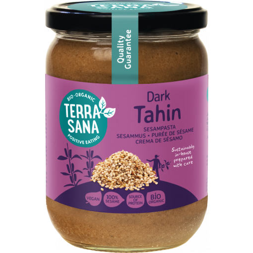 Tahin Dark - Sesampasta 500 gram van Terrasana