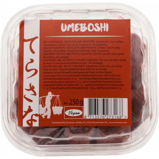 Umeboshi 250 gram van Terrasana
