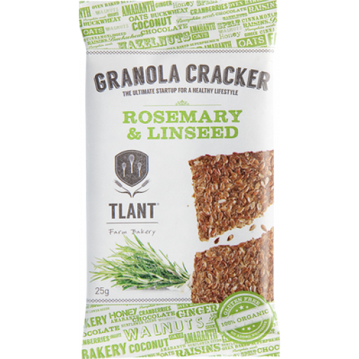Granola Cracker Rosemary & Linseed van TLANT