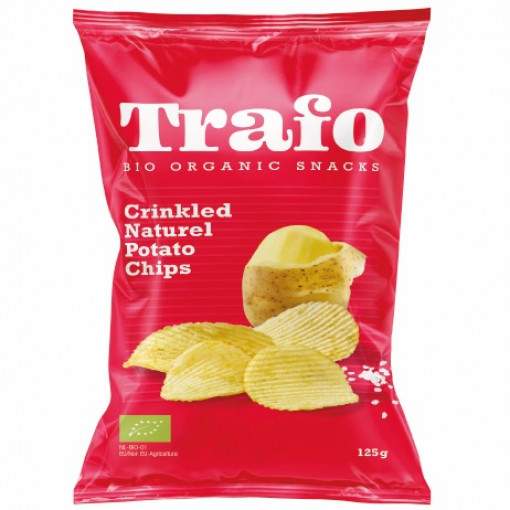 Ribbel Chips Naturel van Trafo