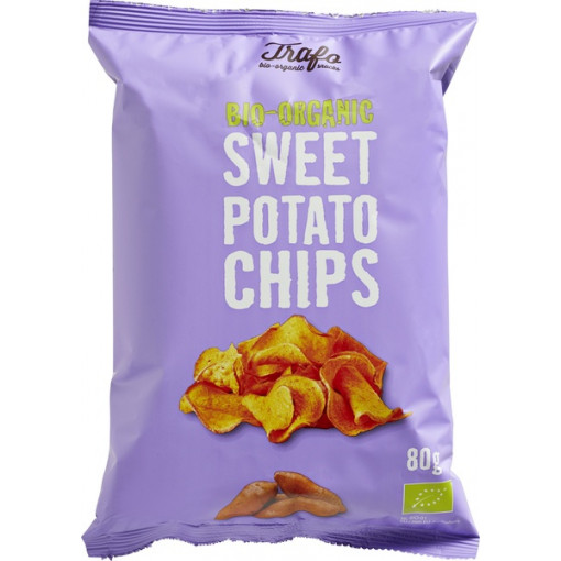 Zoete Aardappel Chips (T.H.T. 23-05-24) van Trafo