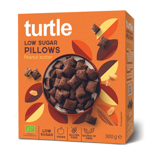 Low Sugar Pillows Peanut Butter van Turtle