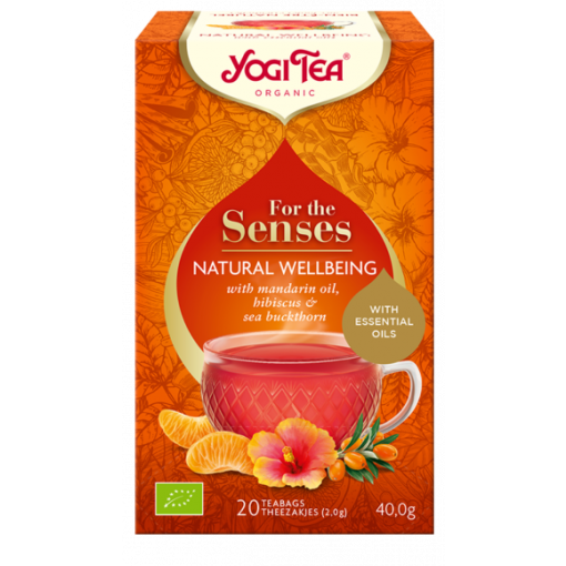 For The Senses Natural Wellbeing  van Yogi Tea