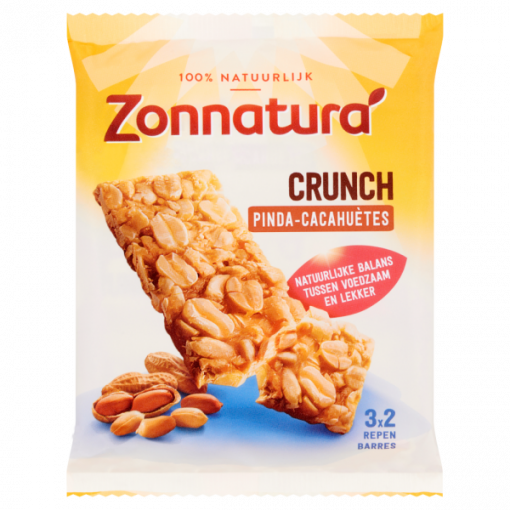 Pinda Crunch Repen 3-Pack van Zonnatura