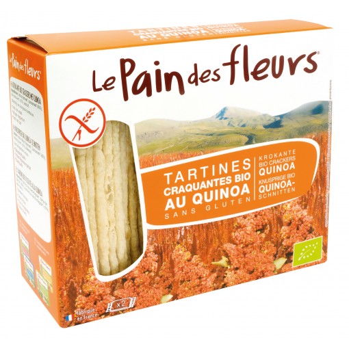 Le Pain des Fleurs Quinoa Crackers