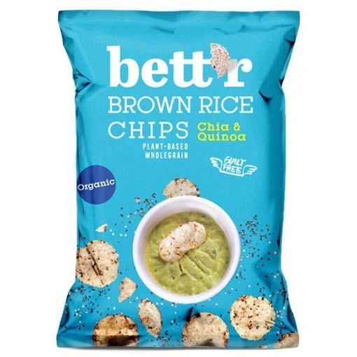 Bettr Brown Rice Chips Chia & Quinoa