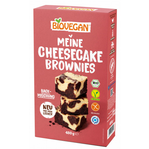 Bio Vegan Bakmix Cheesecake Brownies