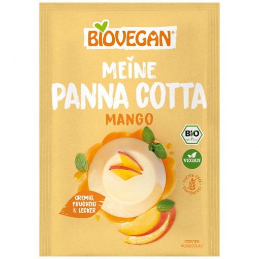 Bio Vegan Panna Cotta Mango