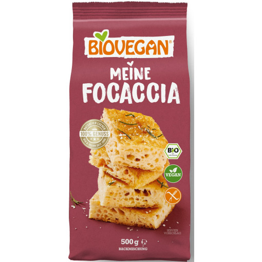 Bio Vegan Broodmix Focaccia