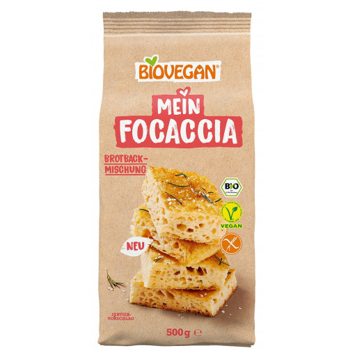 Bio Vegan Broodmix Focaccia