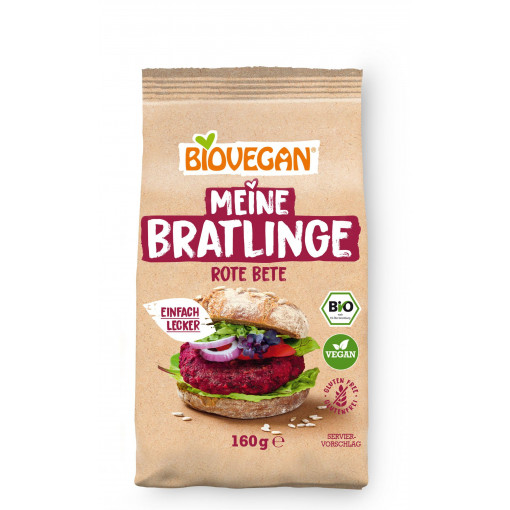 Bio Vegan Burgermix Rode Biet