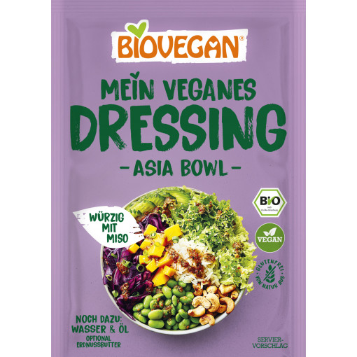 Bio Vegan Dressing Asia Bowl
