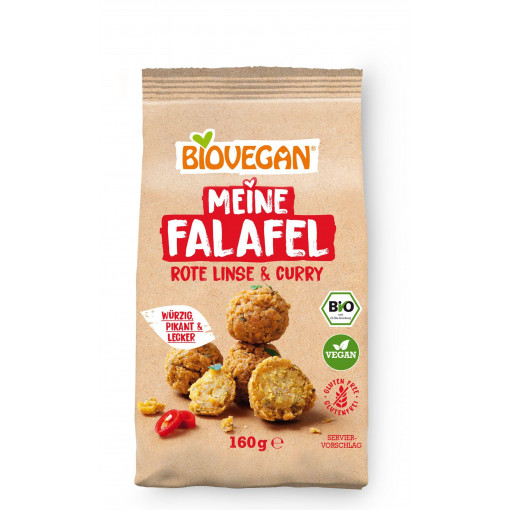 Bio Vegan Falafelmix Rode Linzen & Kerrie