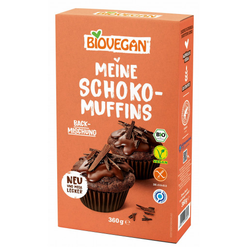 Bio Vegan Muffinmix Chocolade