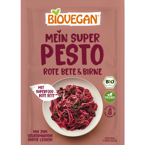 Bio Vegan Pesto Rode Biet & Peer