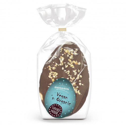 Bonvita Vegan Chocolade Paasei Tablet Hazelnoot