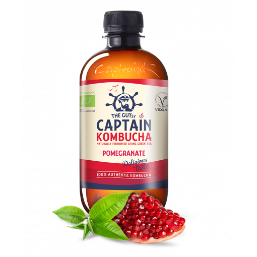 Captain Kombucha Kombucha Pomegranate