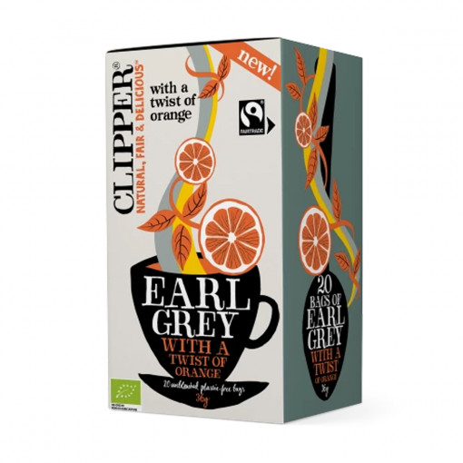 Clipper Earl Grey Tea With A Twist Of Orange