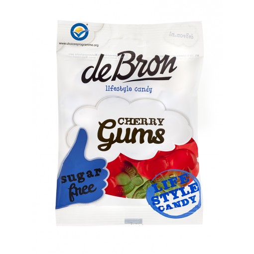 De Bron Cherry Gums Suikervrij