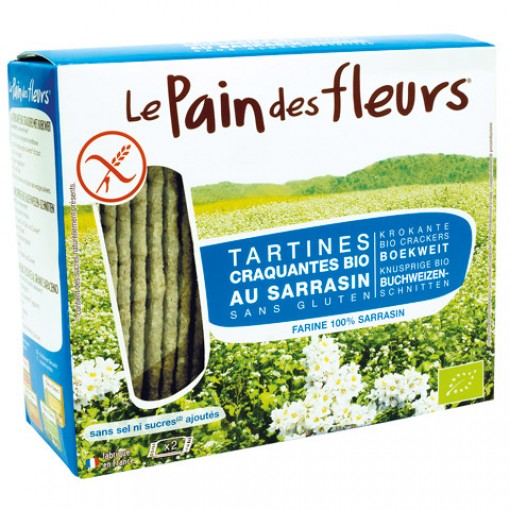 Le Pain des Fleurs Boekweit Crackers Zonder Zout