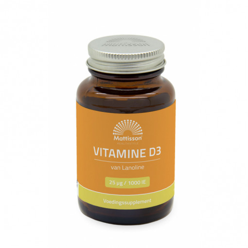 Mattisson Vitamine D3 25mcg