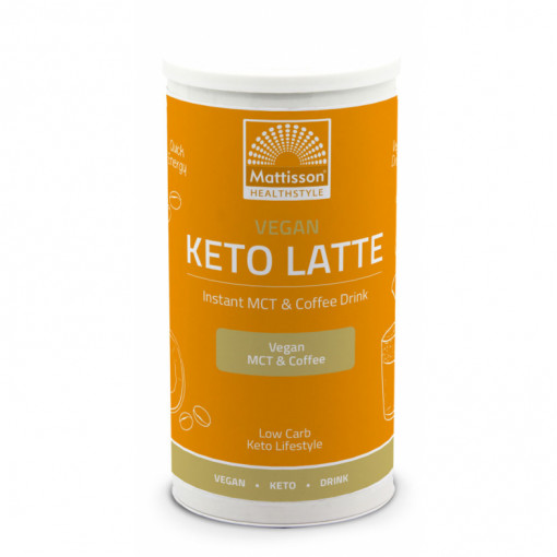 Mattisson Vegan Keto Latte - Instant MCT & Coffee Drink