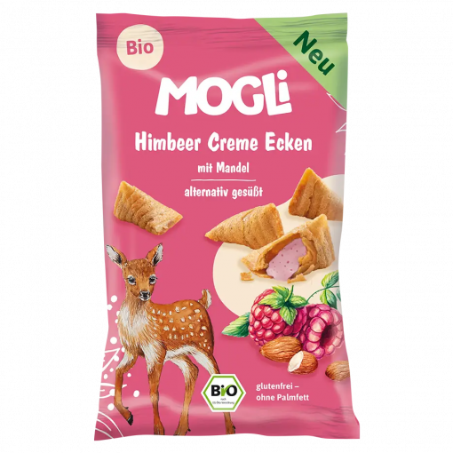 Mogli Framboos Amandel Hoekjes