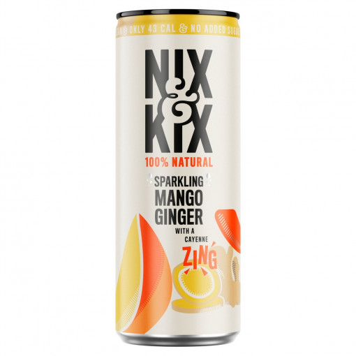 Nix & Kix Mango Ginger Blikje