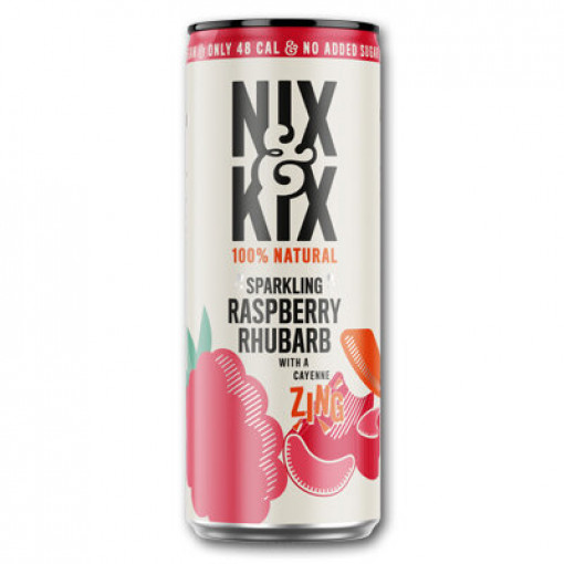 Nix & Kix Raspberry Rhubarb Blikje