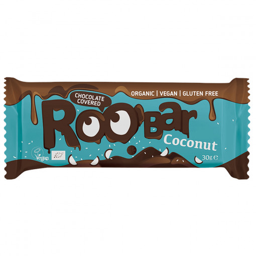 Roobar Chocolate Covered Coconut Bar