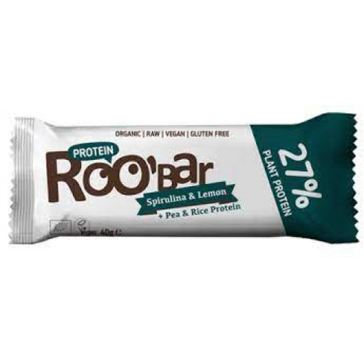 Roobar Protein Spirulina & Lemon Bar