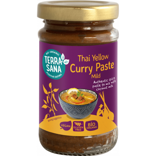 Terrasana Thai Yellow Curry Paste Mild