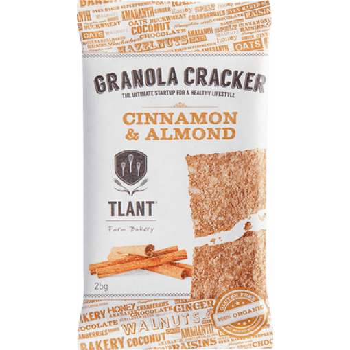 TLANT Granola Cracker Cinnamon & Almond