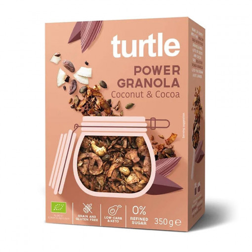 Turtle Power Granola Coconut & Cocoa (T.H.T. 05-06-2024)