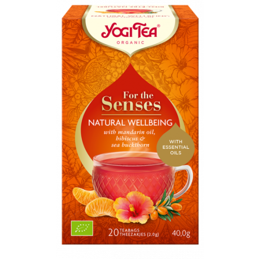 Yogi Tea For The Senses Natural Wellbeing 