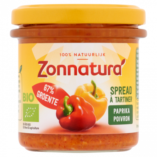 Zonnatura Groentespread Paprika